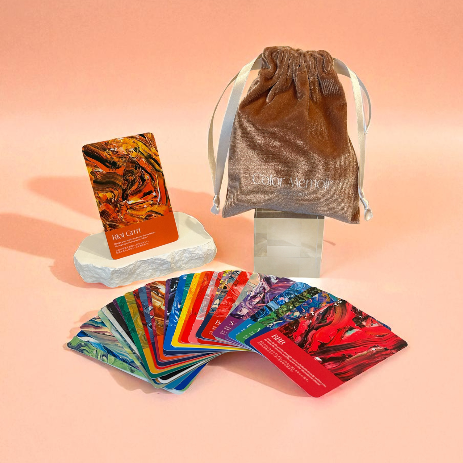 再入荷 【Color Memoir】カラーオラクルオラクルカード