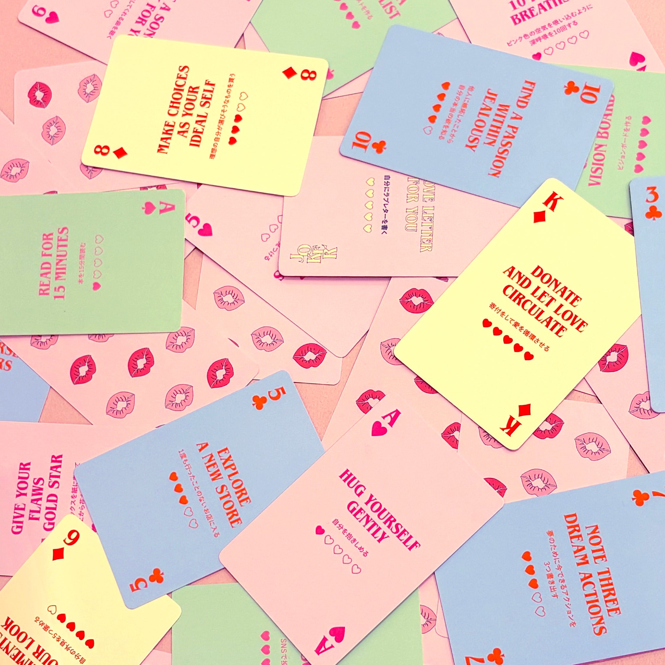 【PLAYING CARDS -SELF LOVE MISSION-】メッセージトランプ