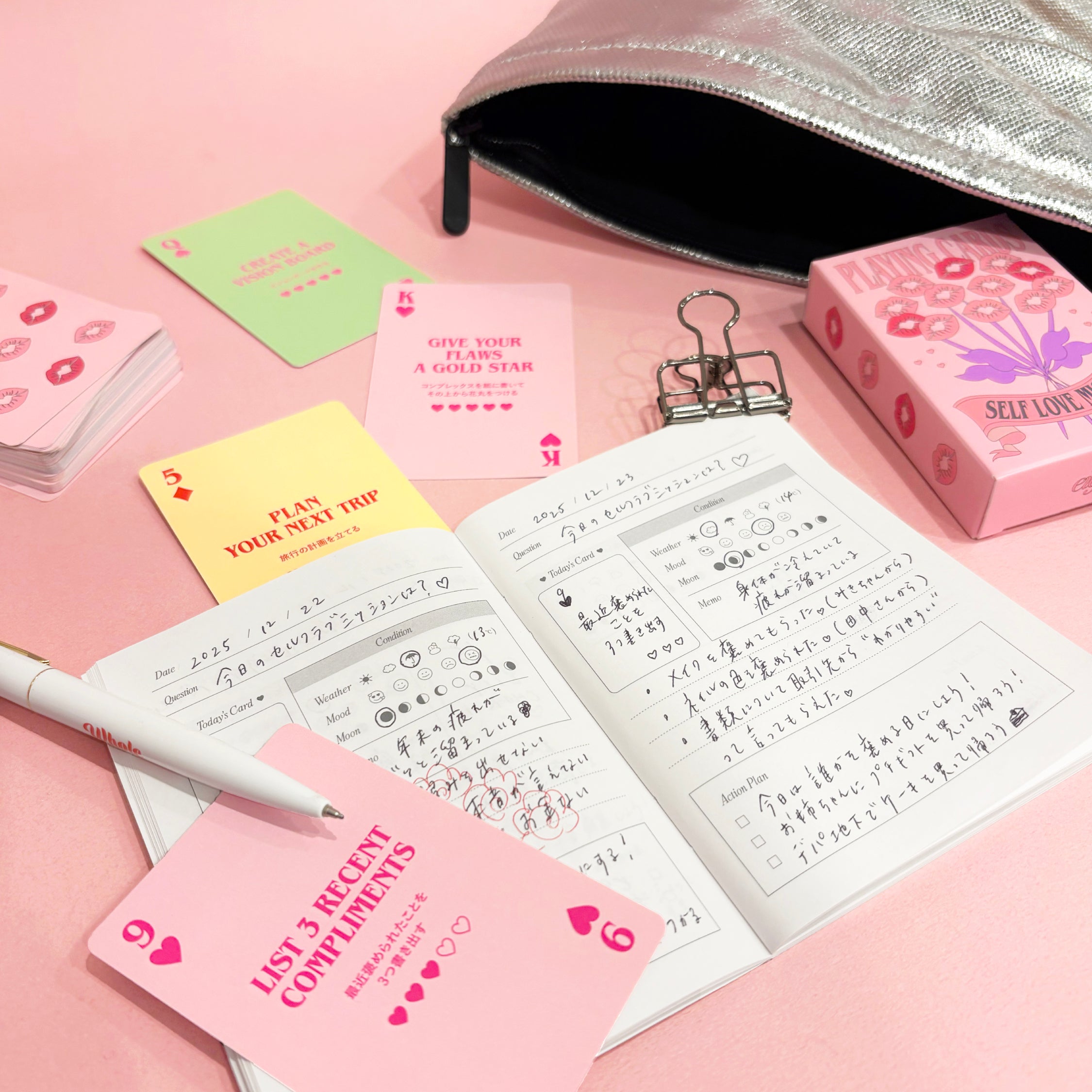【PLAYING CARDS -SELF LOVE MISSION-】メッセージトランプ