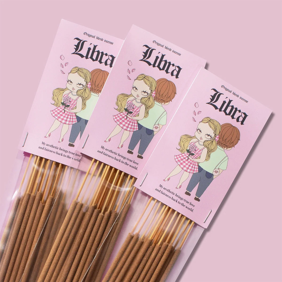 【Libra Birthday Set】 -てんびん座- キャンドル&お香