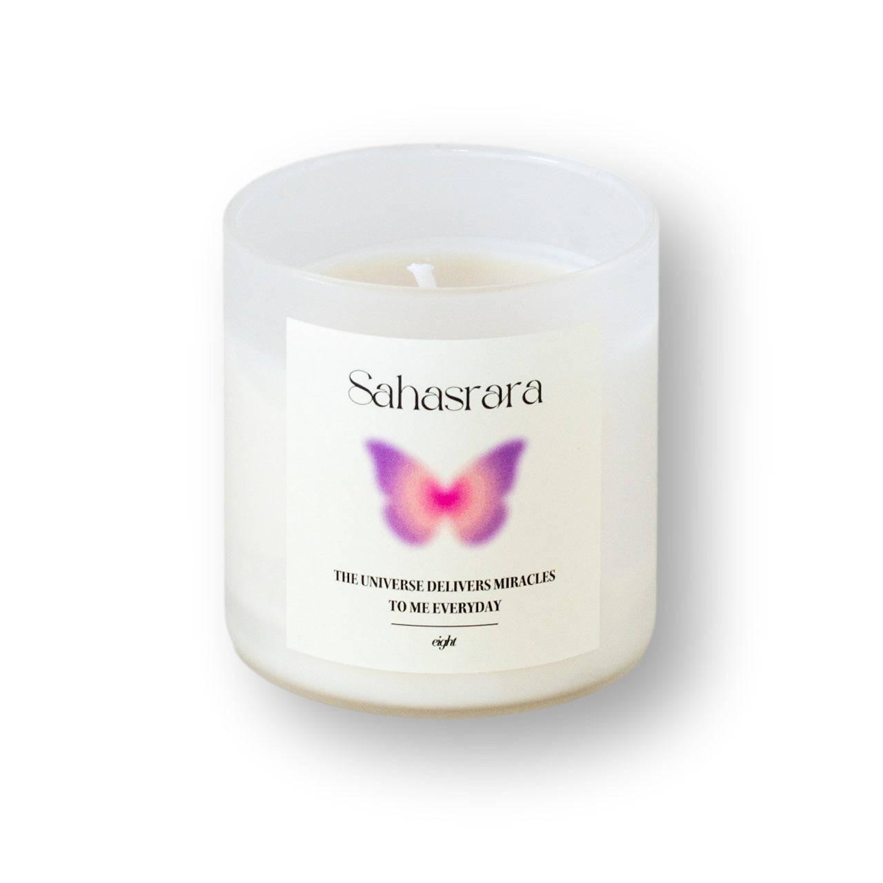 【コットン芯】第7チャクラキャンドル【CROWN】