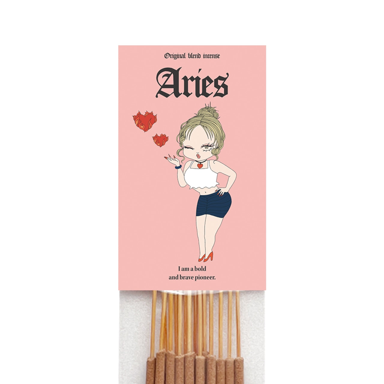 販売終了【Aries Birthday Set】-おひつじ座- キャンドル&お香