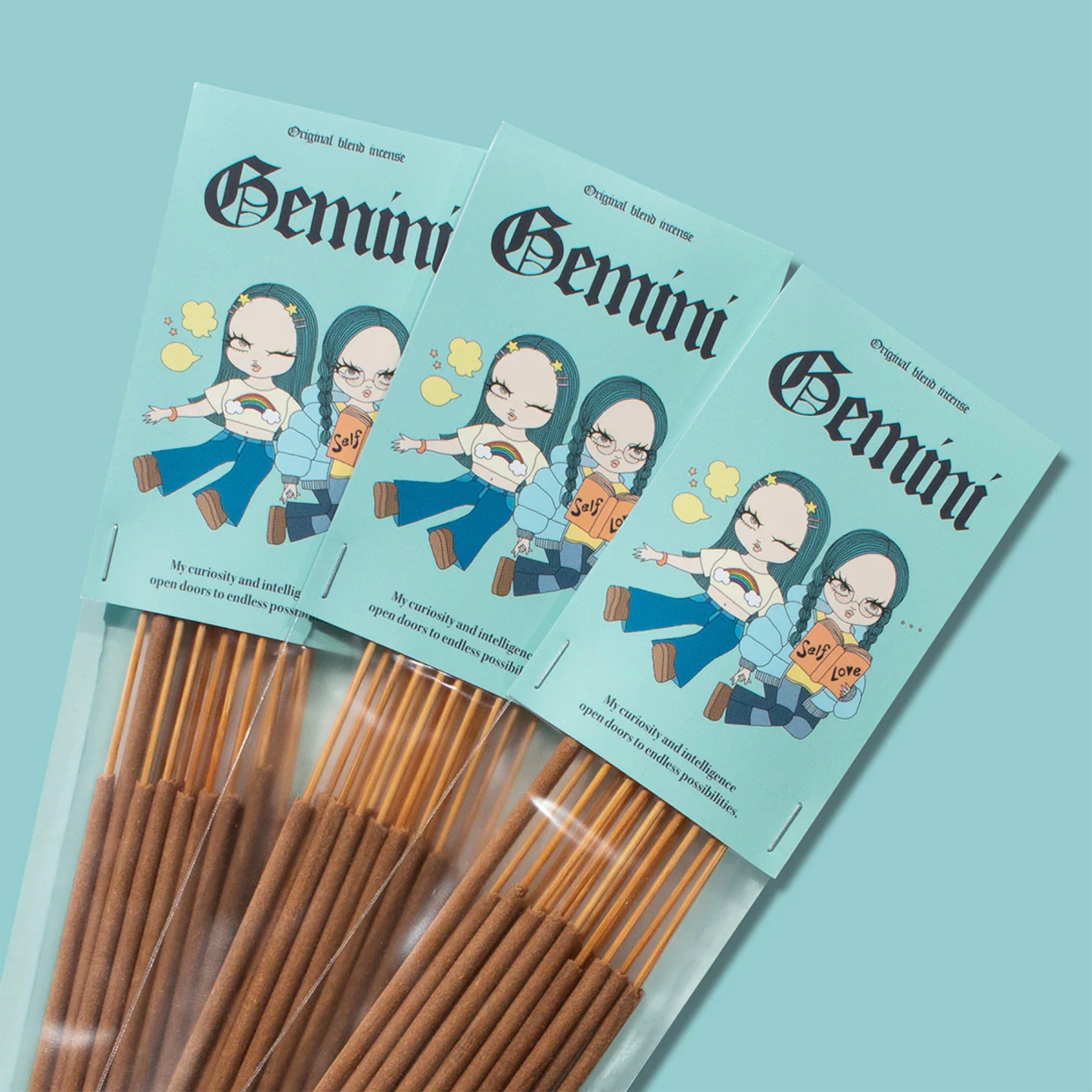 【Gemini Birthday Set】-ふたご座- キャンドル&お香