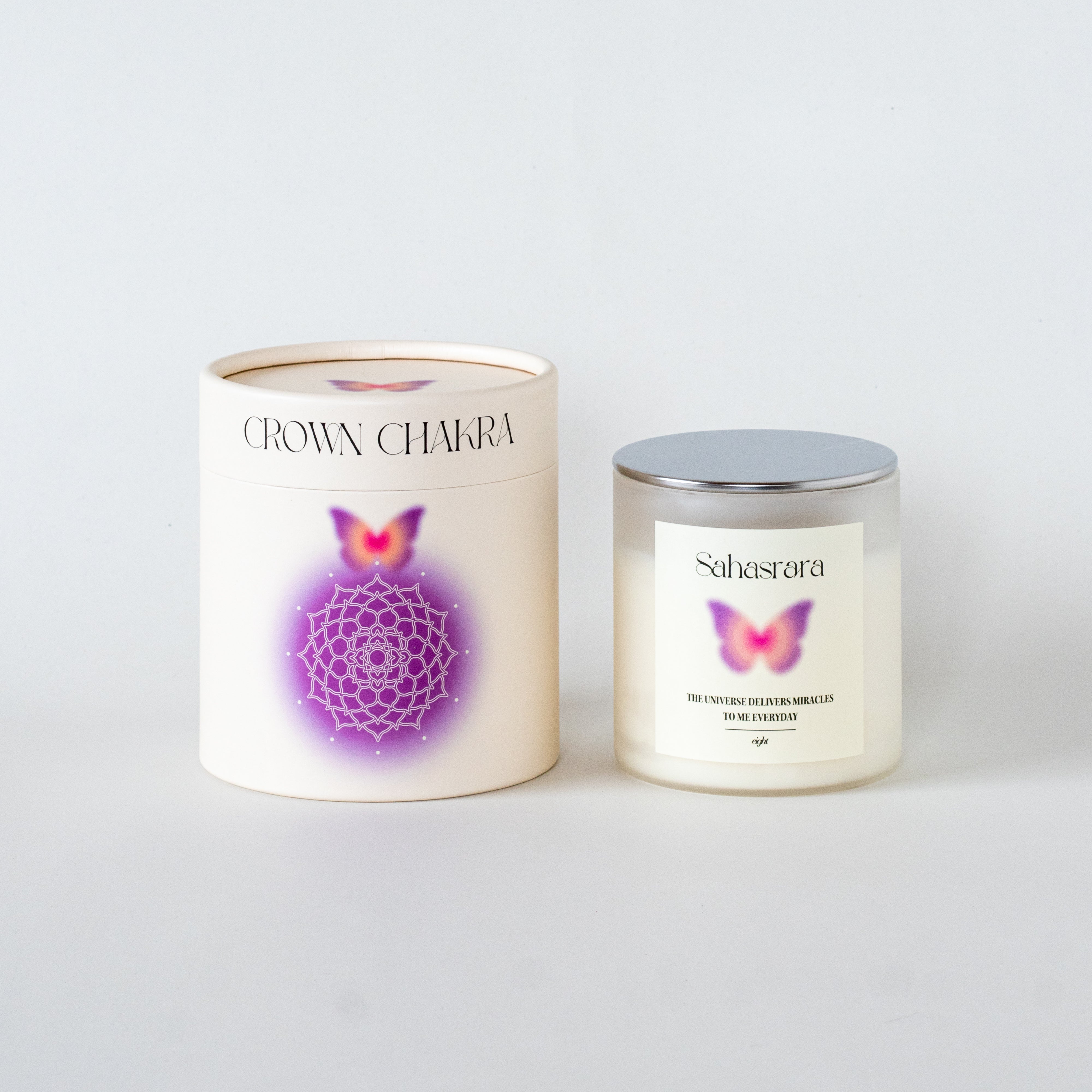 ☆全36枚カードプレゼント☆【コットン芯】第7チャクラ × みずがめ座 SET