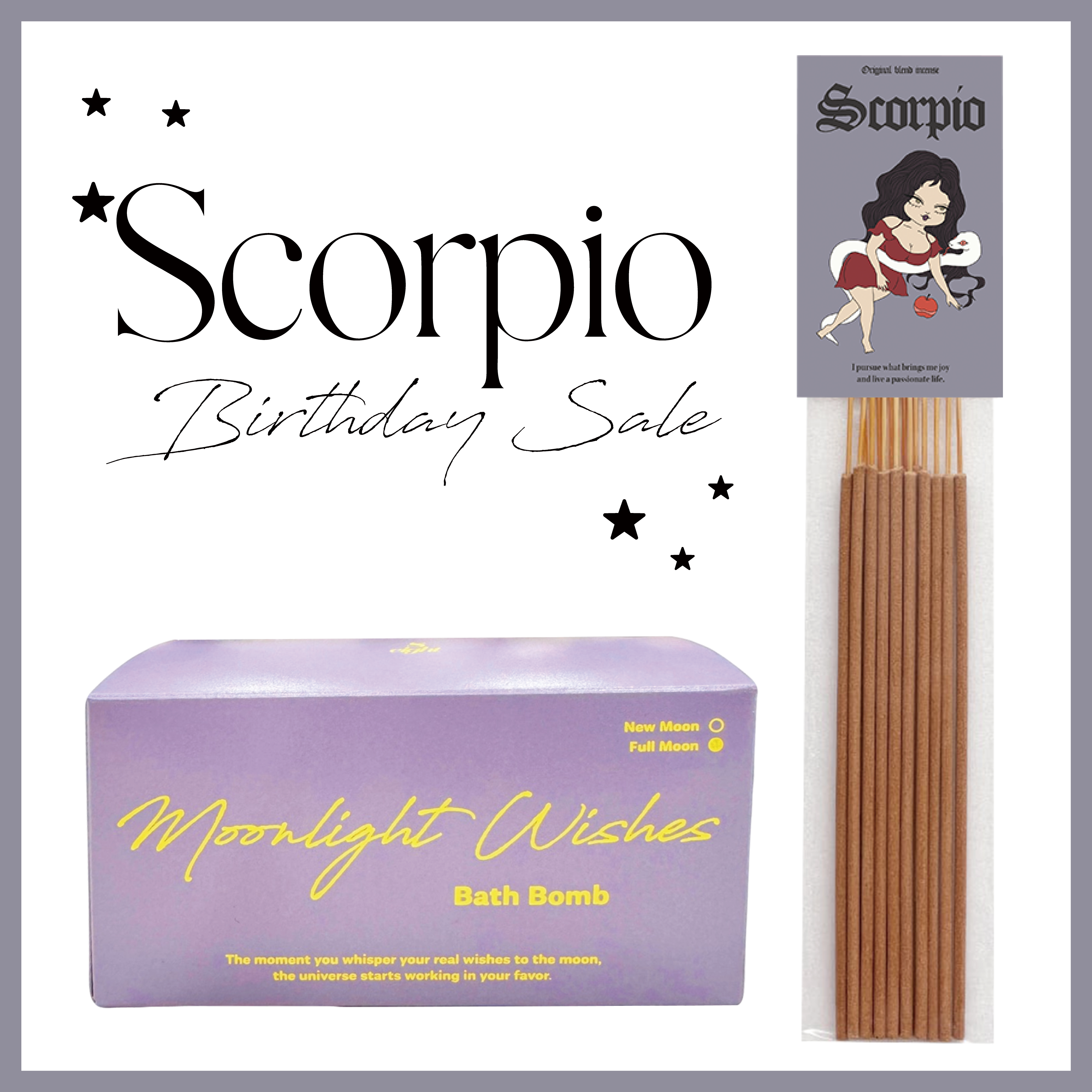 ★☆480円OFF☆★ 【Scorpio Birthday Sale】 Scorpio Aセット