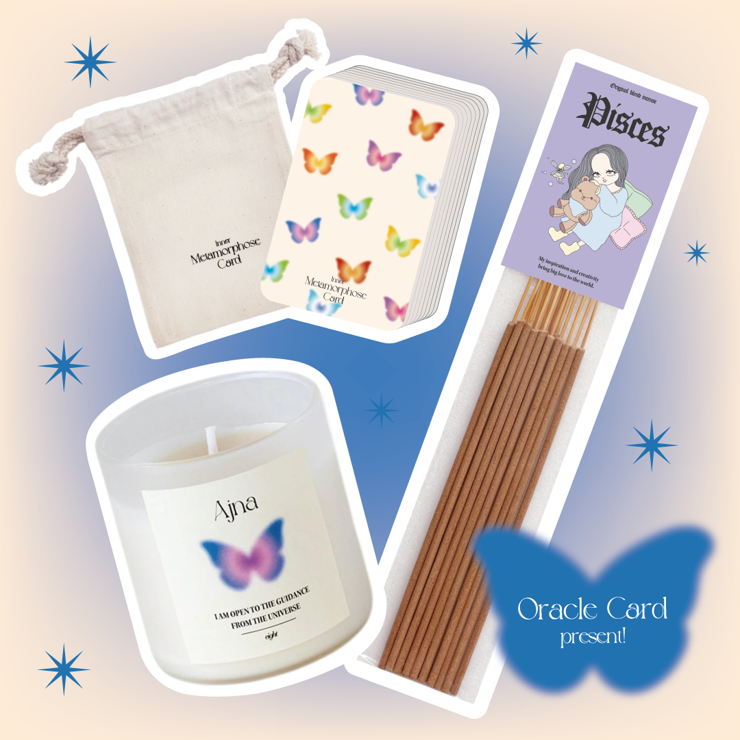 ☆全36枚カードプレゼント☆【コットン芯】第6チャクラ × うお座 SET