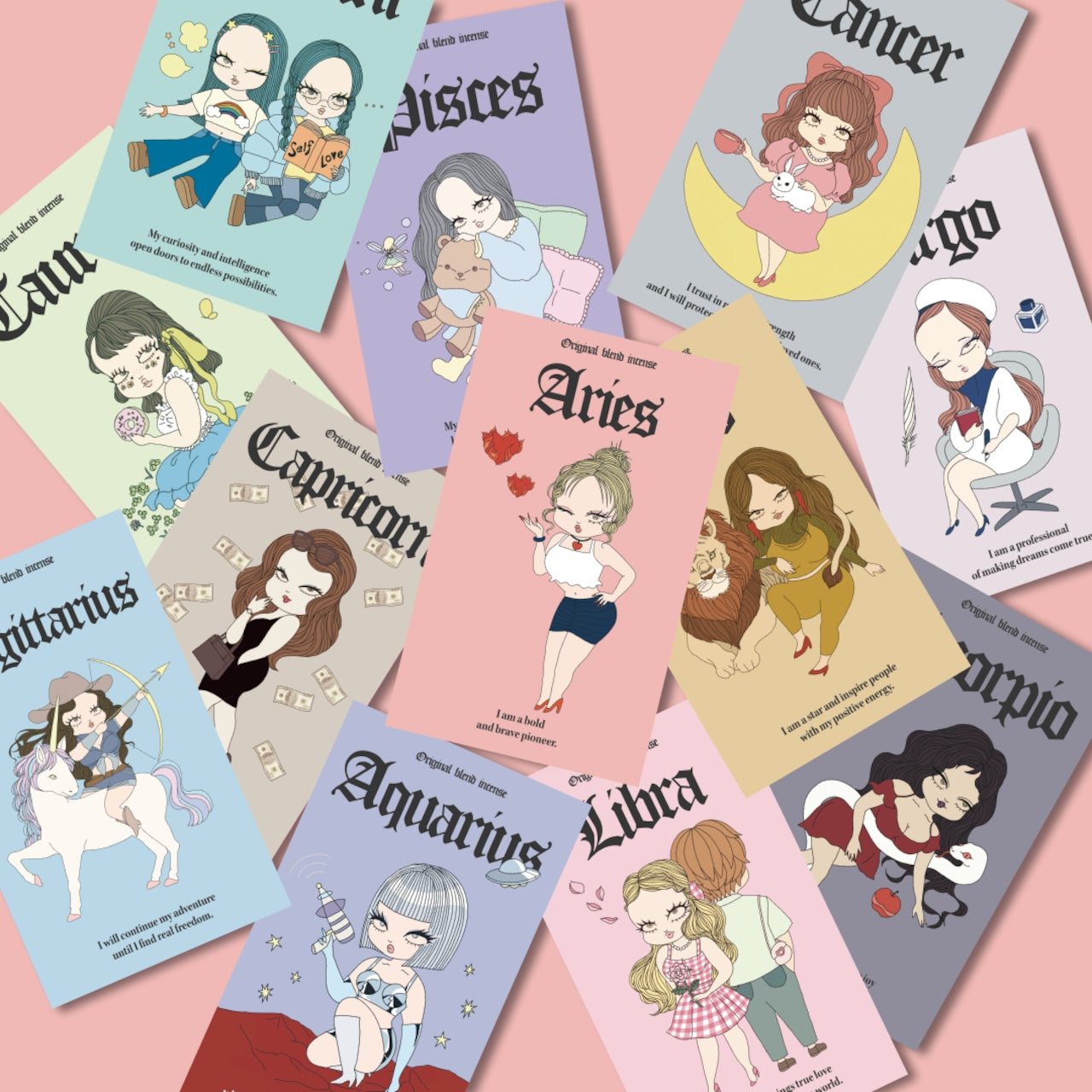 ☆ランダム☆【12星座シリーズ】オリジナルブレンドお香