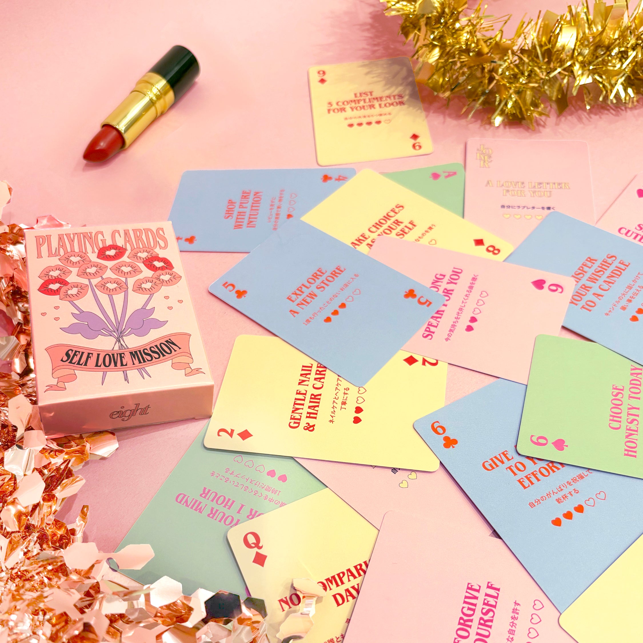 PLAYING CARDS -SELF LOVE MISSION-】メッセージトランプ