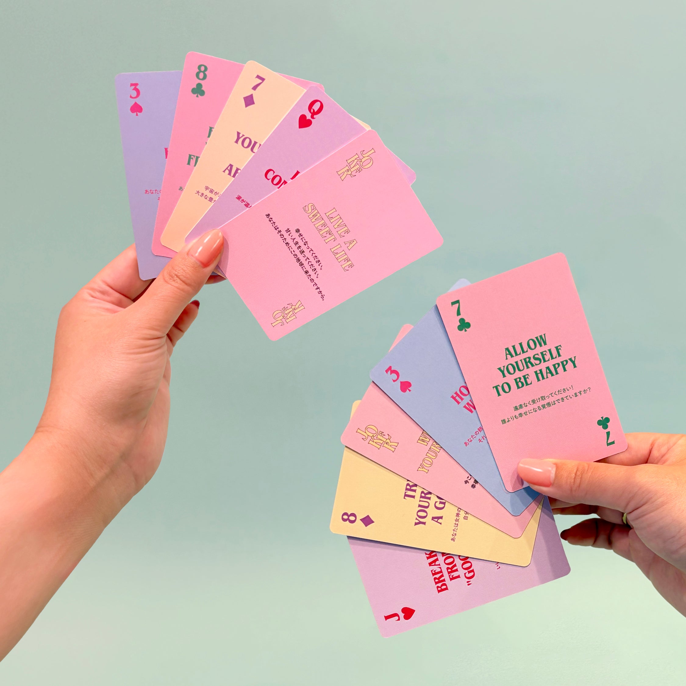 【PLAYING CARDS -WITH MY INNER CHILD-】 メッセージトランプ