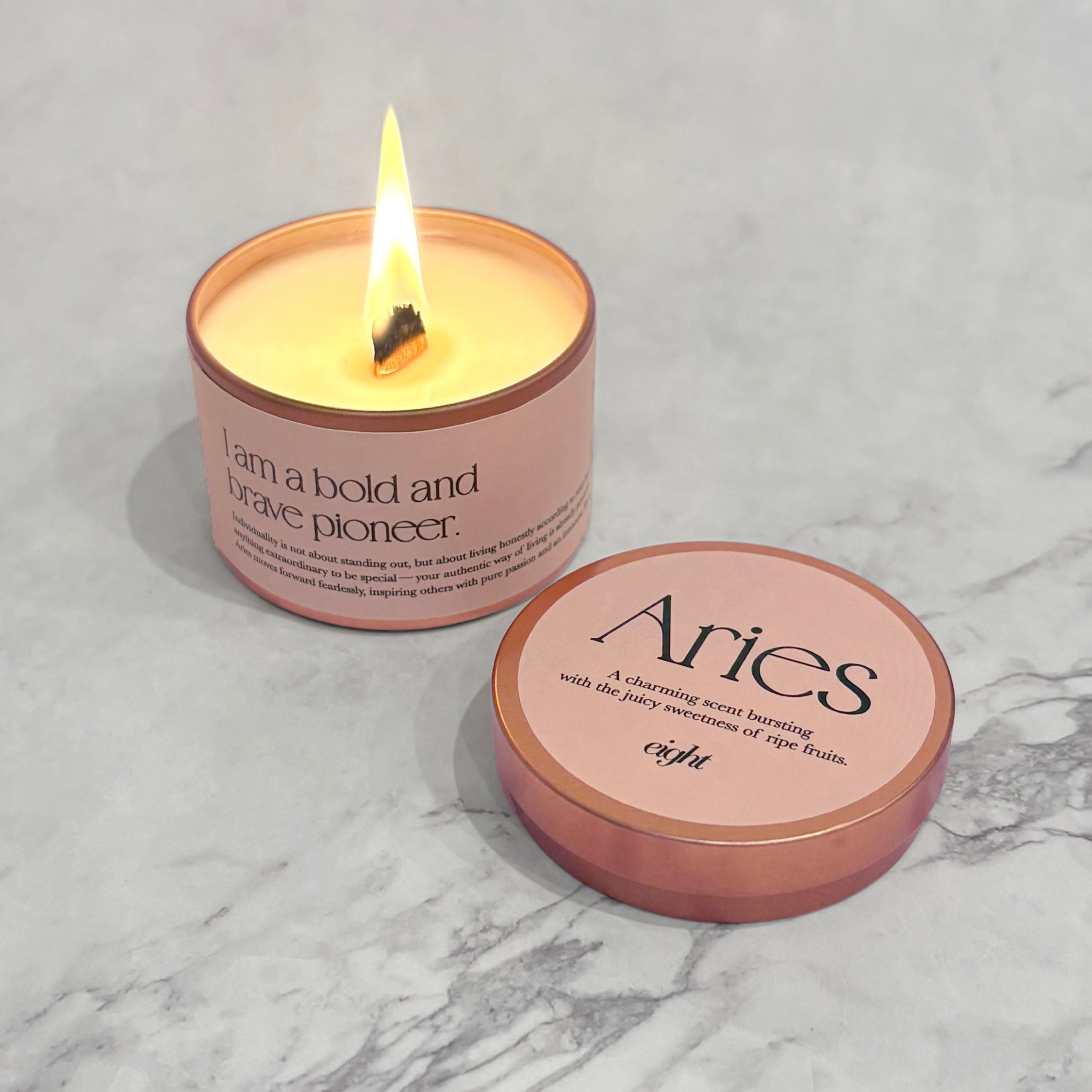 【Aries Birthday Set】-おひつじ座- キャンドル＆お香