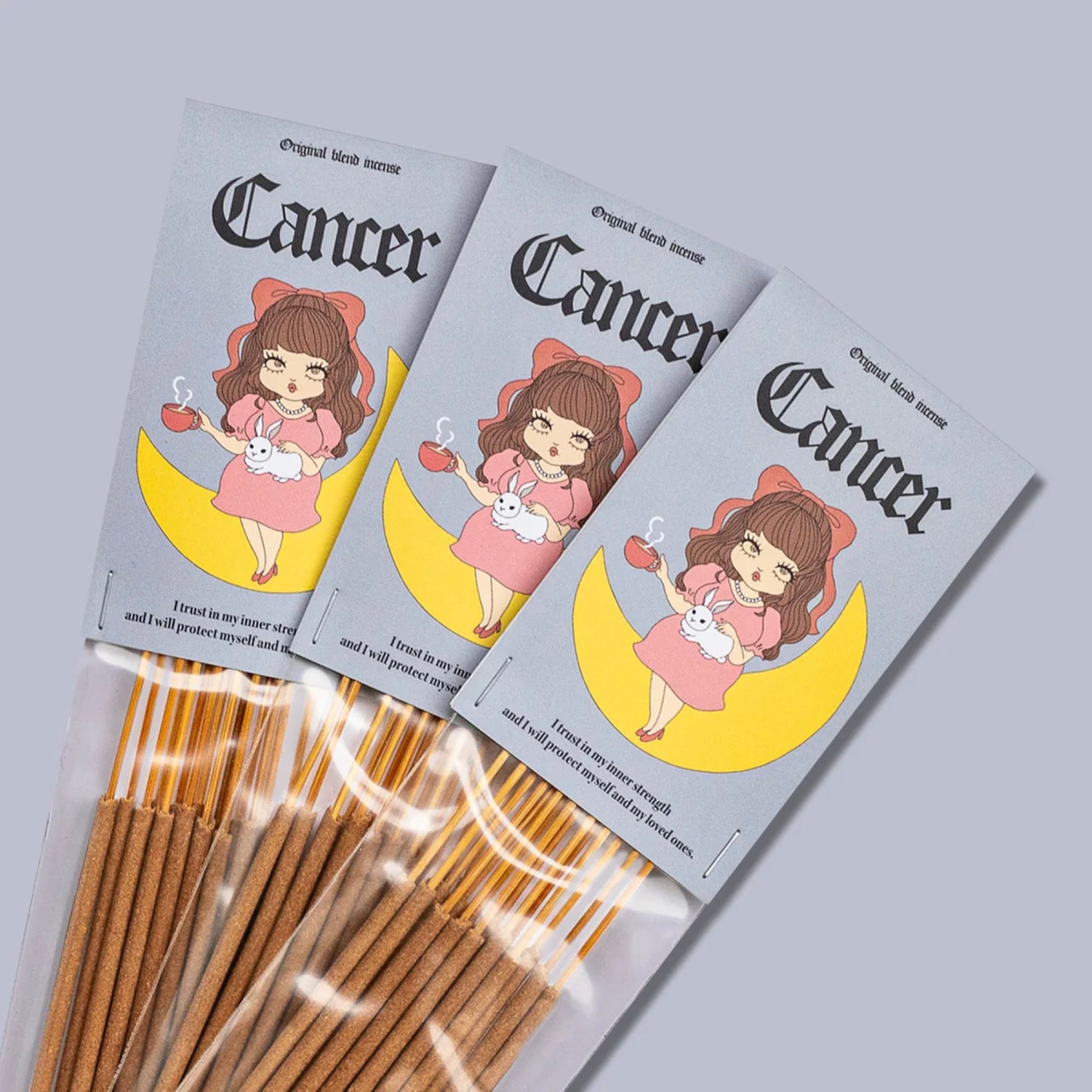 Cancer Birthday Set】 -かに座- キャンドル＆お香