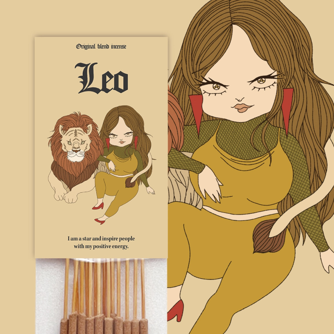 【しし座】Leo【オリジナルブレンドお香】