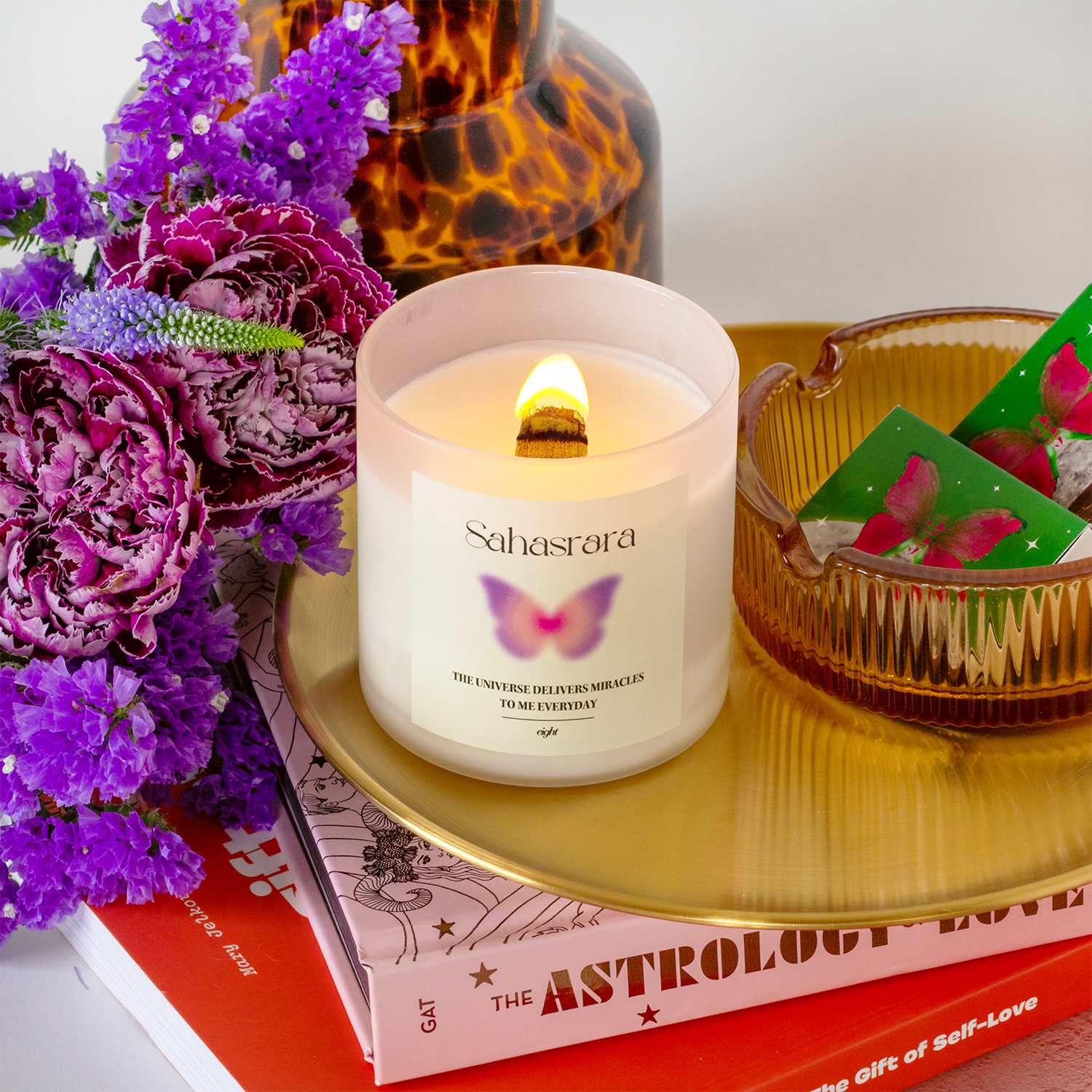 ☆全36枚カードプレゼント☆【ウッド芯】第７チャクラ × みずがめ座 SET