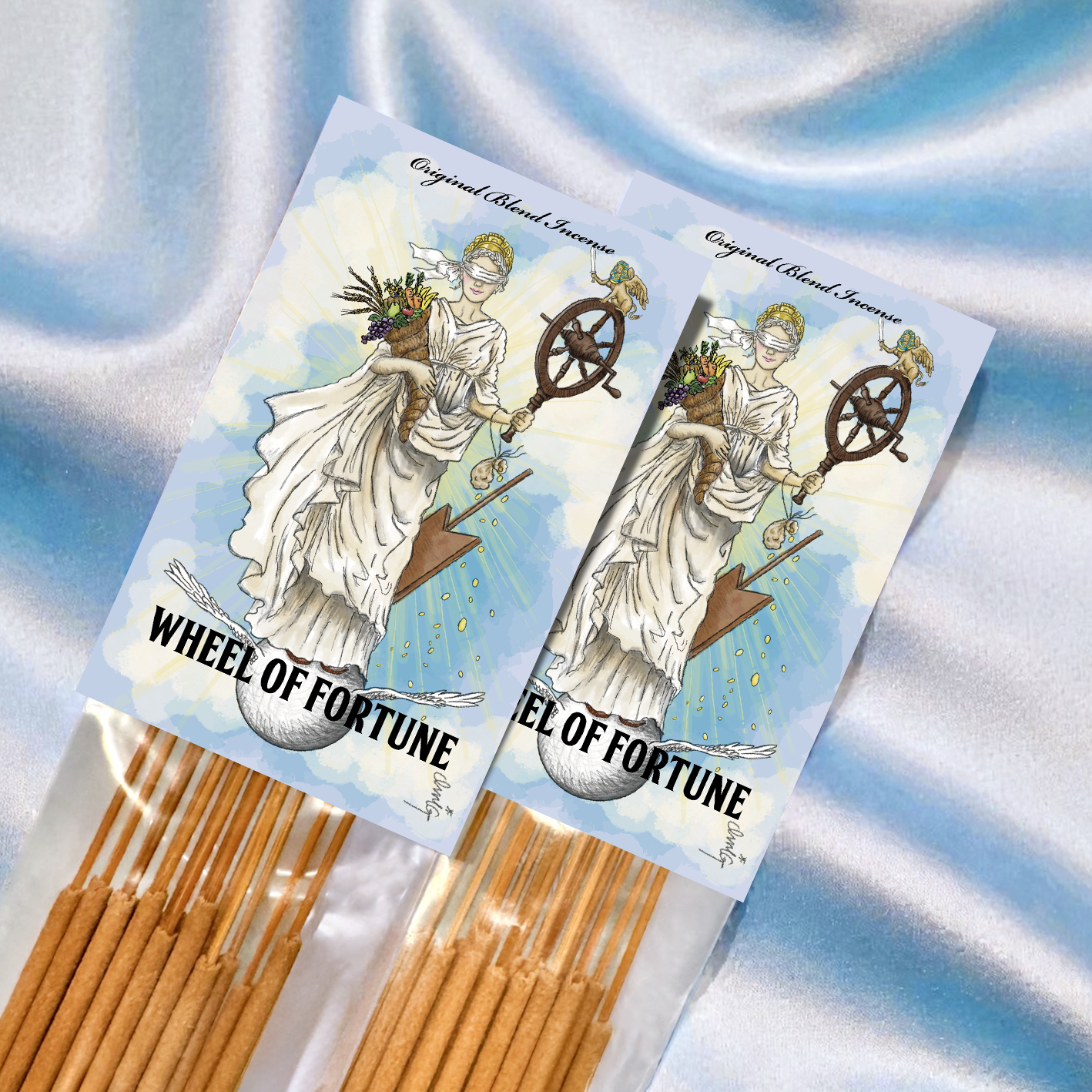 数量限定【WHEEL OF FORTUNE】オリジナルブレンドお香【運命の輪】