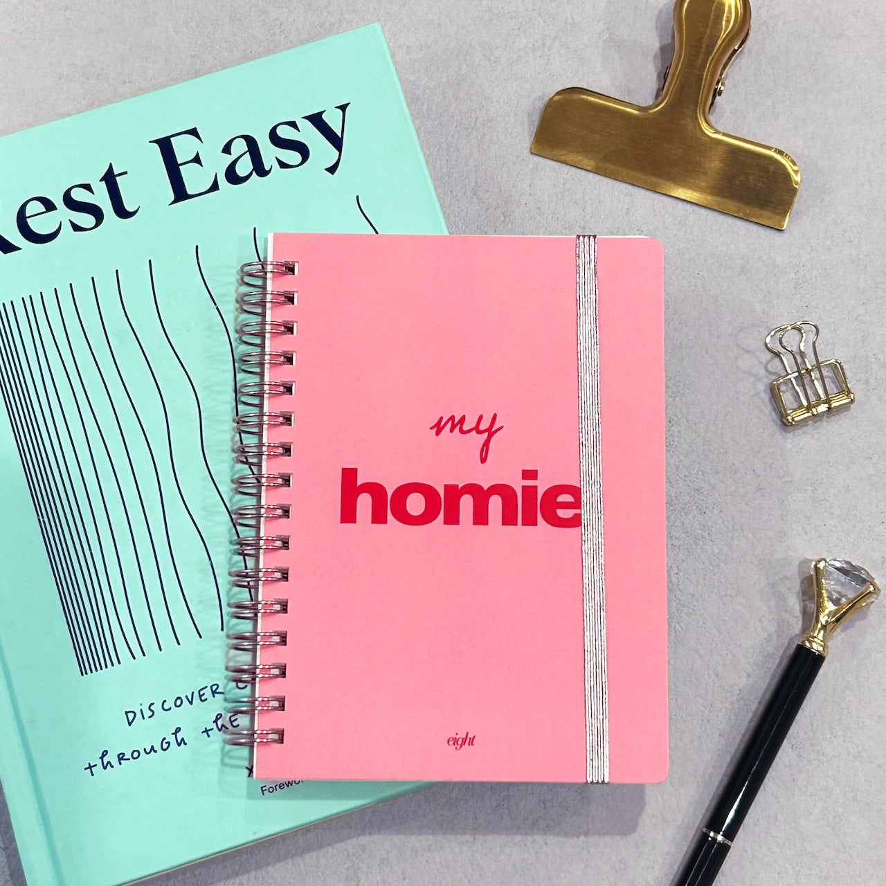 【ステッカー8種付き】オリジナルノートmy homie