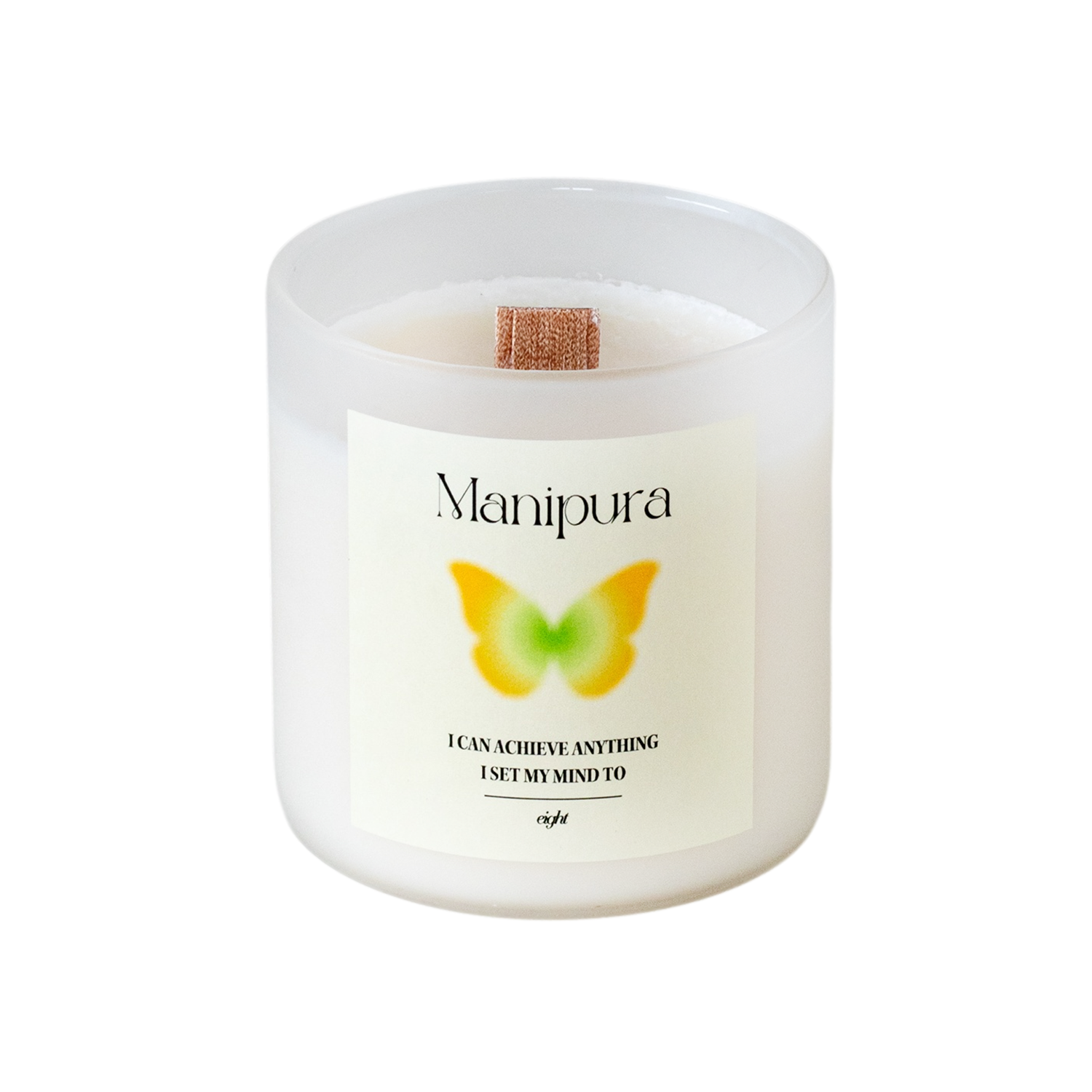 【ウッド芯】第３チャクラキャンドル【SOLAR PLEXUS】