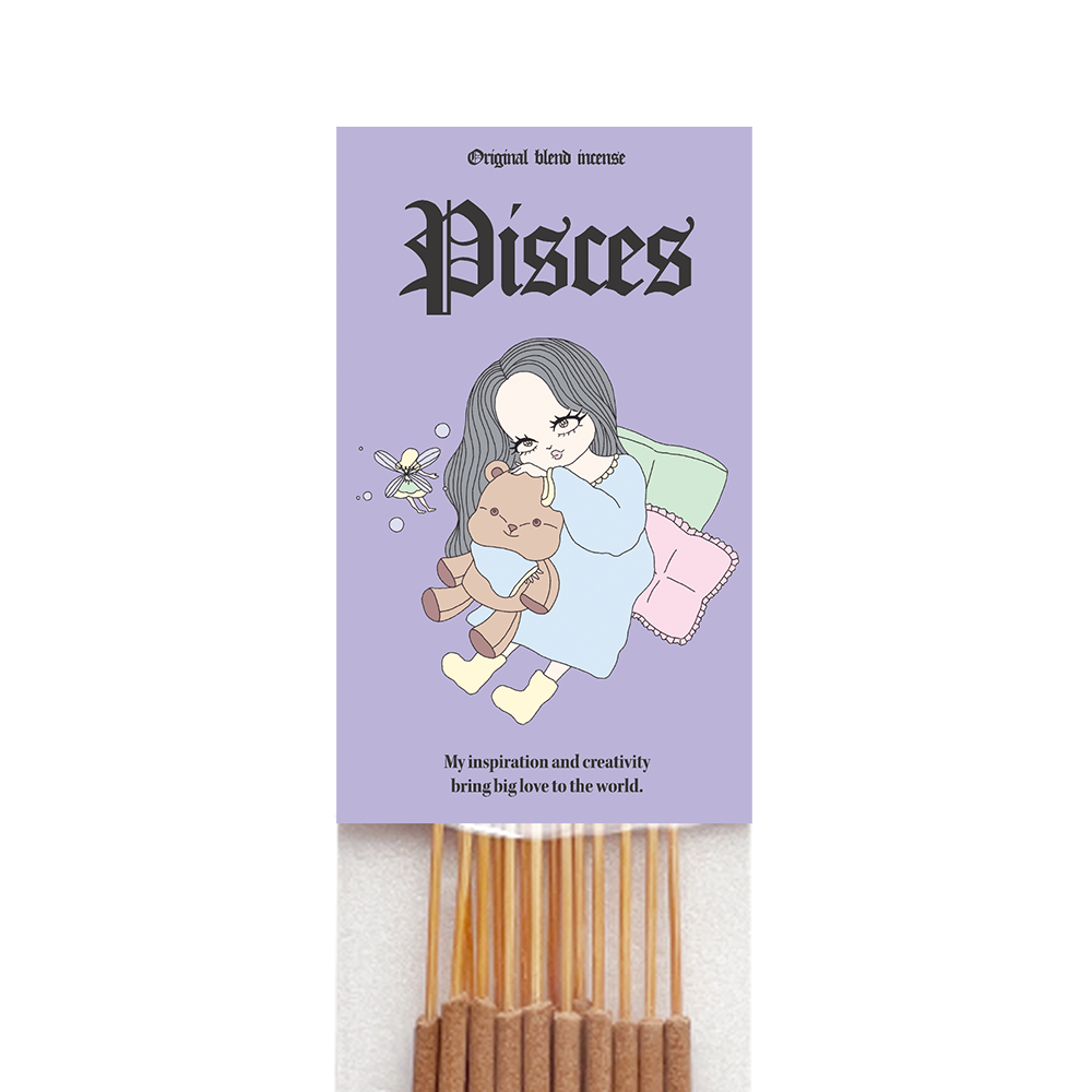 ☆全36枚カードプレゼント☆【ウッド芯】第６チャクラ × うお座 SET